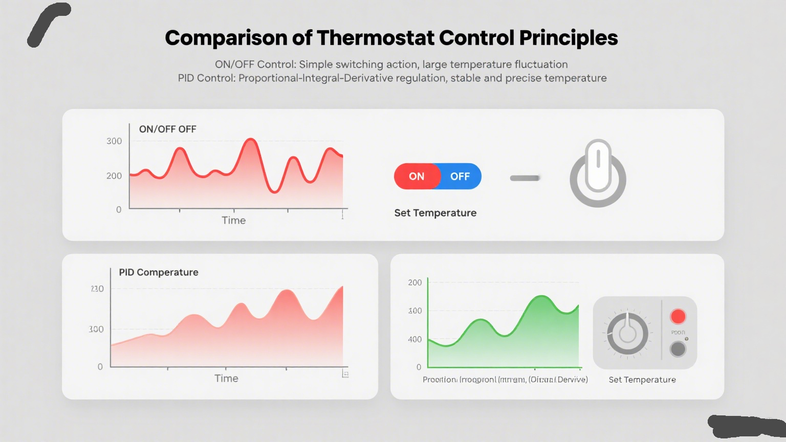 pid control VS on off control